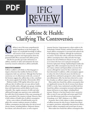 Caffeine y Health Clarifying The Controversies