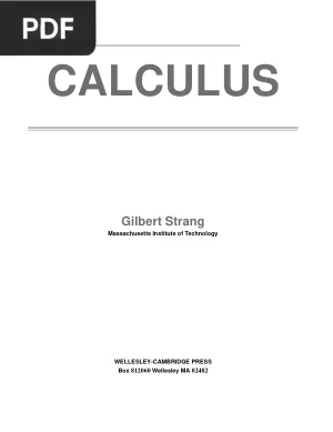 Calculus