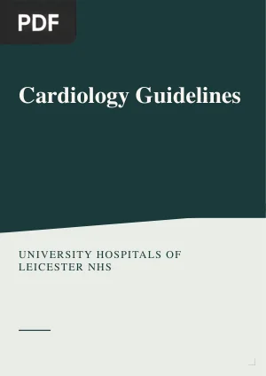 Cardiology Guidelines