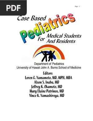 Case Based Pediatrics For Medical Students and Residents