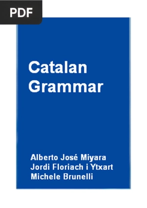 Catalan Grammar