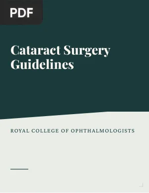 Cataract Surgery Guidelines