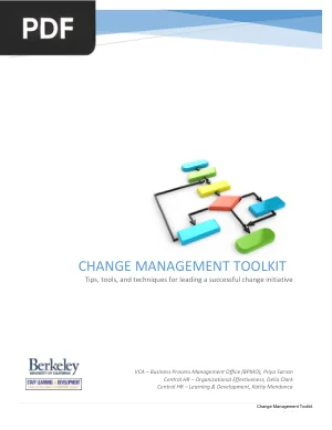 Change Management Toolkit