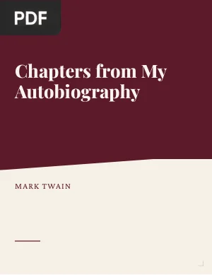 Chapters from My Autobiography