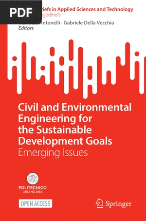 Civil and Environmental Engineering for the Sustainable Development Goals