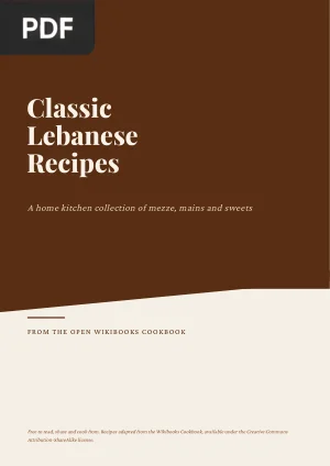 Classic Lebanese Recipes