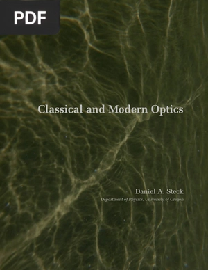 Classical and Modern Optics