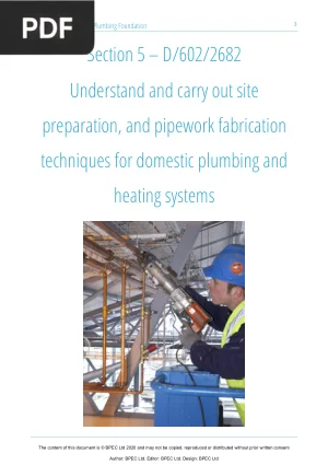 Common Plumbing Processes