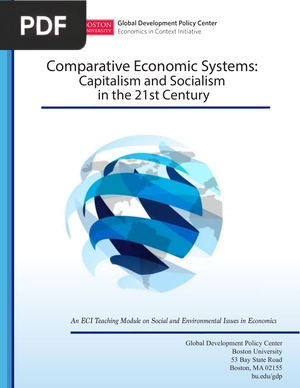 Comparative Economic Systems: Capitalism and Socialism in the 21st Century