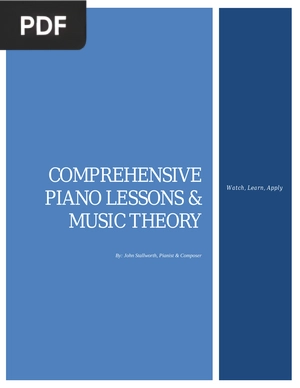 Comprehensive Piano Lessons & Music Theory