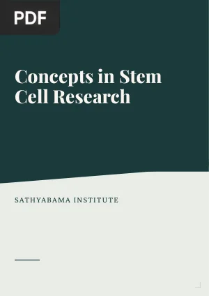 Concepts in Stem Cell Research