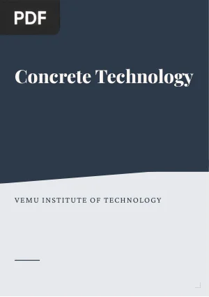 Concrete Technology