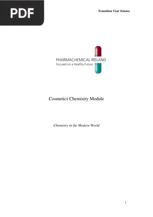 Cosmetics Chemistry Module