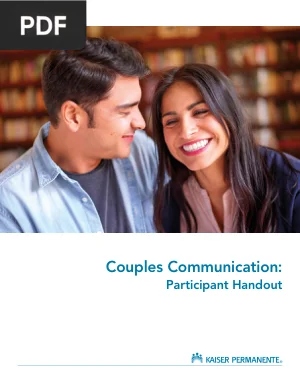 Couples Communication: Participant Handout
