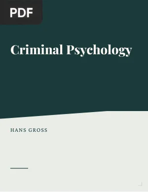 Criminal Psychology