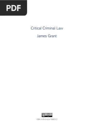 Critical Criminal Law