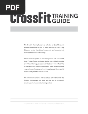 CrossFit Training Guide