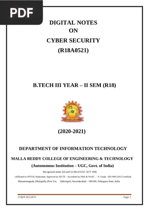 Cyber Security