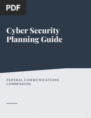 Cyber Security Planning Guide