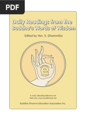 Daily Readings from the Buddha's Words of Wisdom