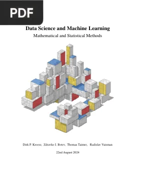 Data Science and Machine Learning: Mathematical and Statistical Methods