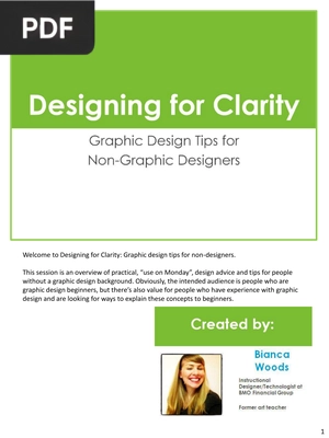 Designing for Clarity