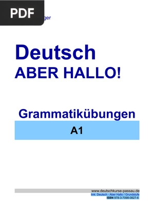 Deutsch ABER HALLO! A1