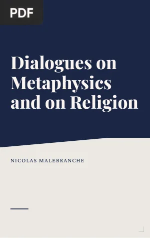 Dialogues on Metaphysics and on Religion