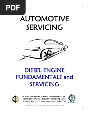 Diesel Engine Fundamentals and Servicing
