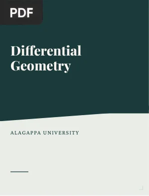 Differential Geometry