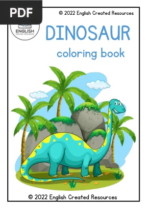 Dinosaur Coloring Book