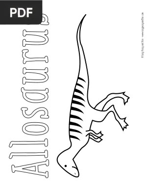 Dinosaur Coloring Pages