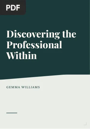 Discovering the Professional Within