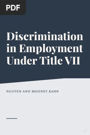 Discrimination in Employment Under Title VII