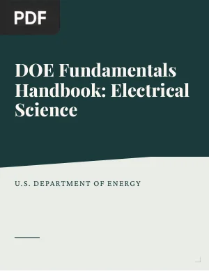 DOE Fundamentals Handbook: Electrical Science