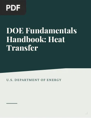 DOE Fundamentals Handbook: Heat Transfer