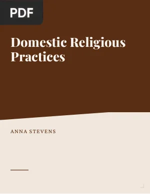 Domestic Religious Practices