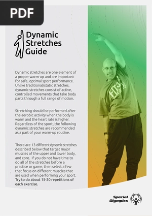 Dynamic Stretches Guide