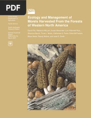 Ecology and Management of Morels Harvested From the Forests of Western North America