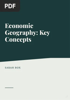 Economic Geography: Key Concepts