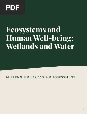 Ecosystems and Human Well-being: Wetlands and Water