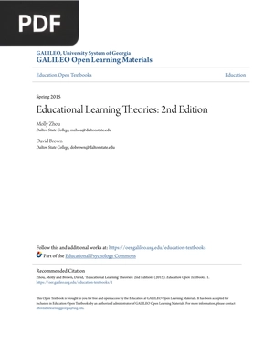 Educational Learning Theories: 2nd Edition