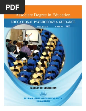 Educational Psychology and Guidance