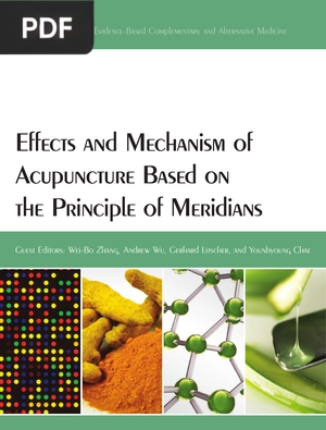 Effects and mechanism of acupuncture based on the principles of meridians