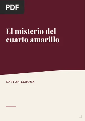 El misterio del cuarto amarillo