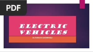 Electric Vehicles