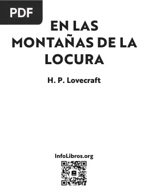 En las Montanas de la Locura