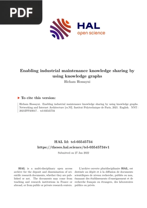 Enabling industrial maintenance knowledge sharing by using knowledge graphs