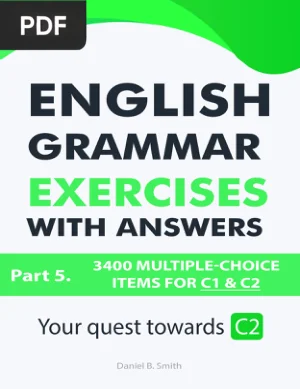 English Grammar Exercises with Answers 3400