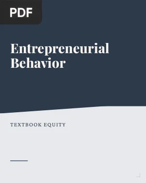 Entrepreneurial Behavior: Transforming an Innovative Idea into an Entrepreneurial Product